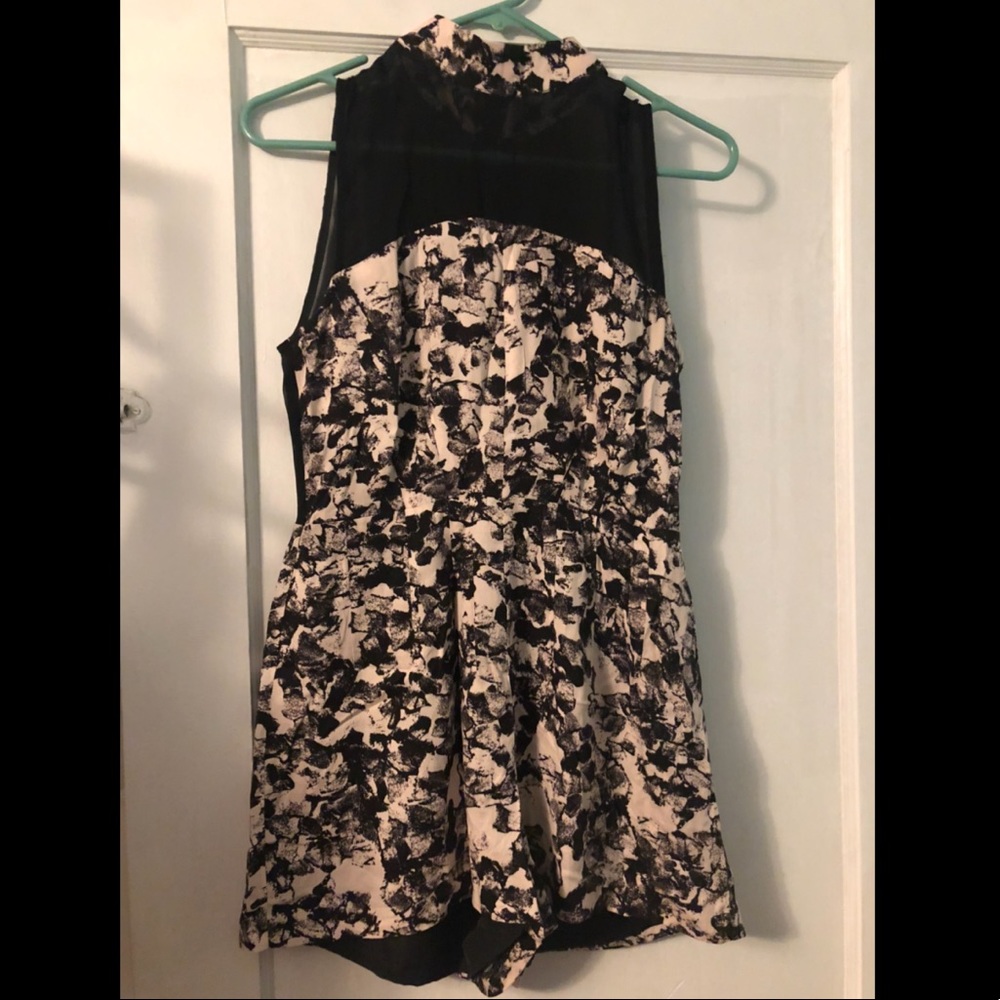 NWOT Kendall & Kylie High Neck Romper